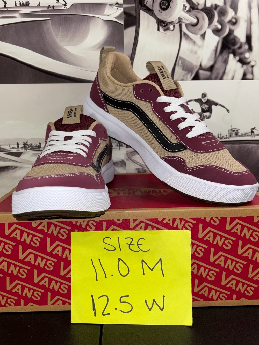 Vans Range Exp sz 11.0 Men’s 12.5 Woman